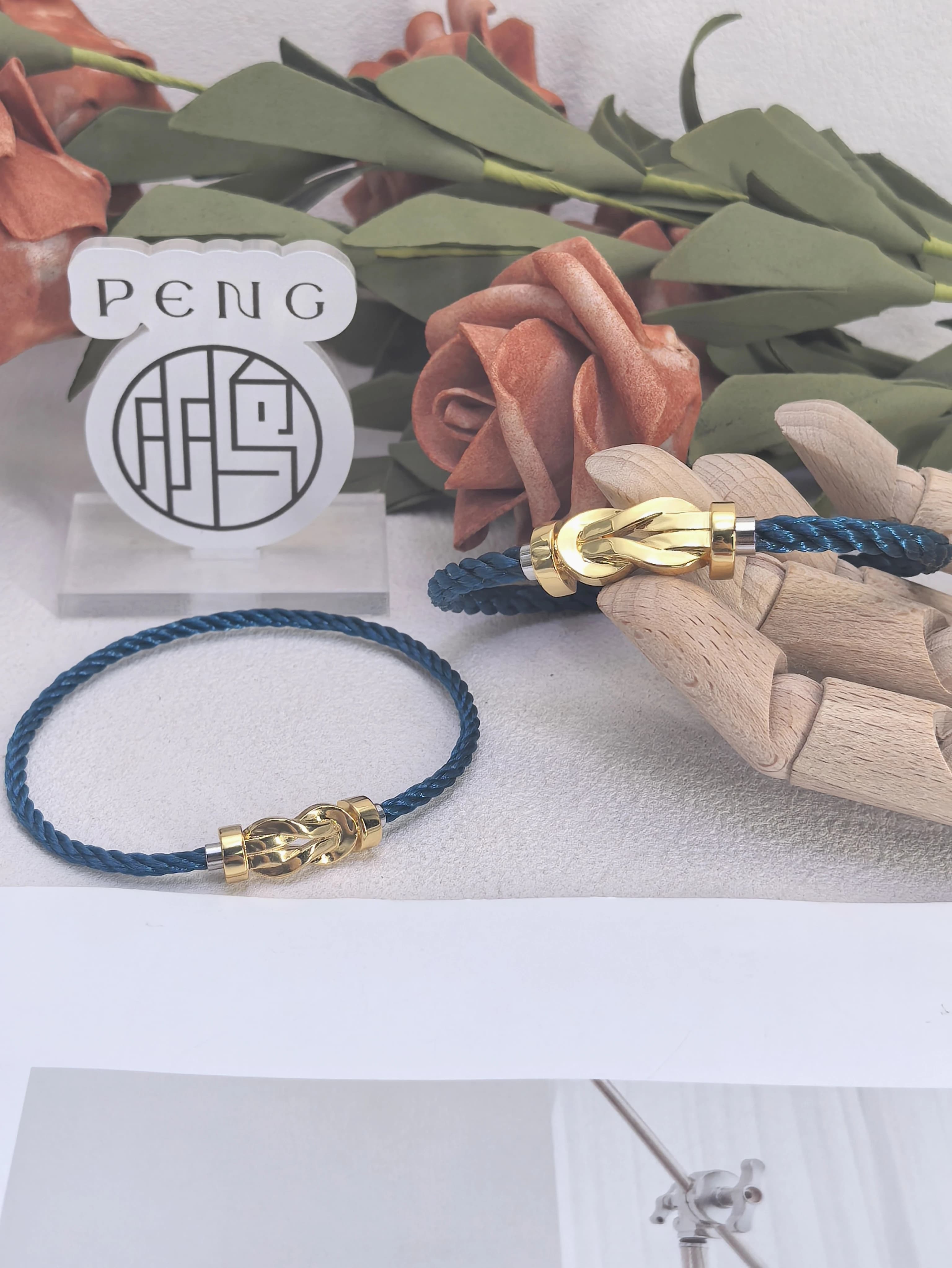 프레드 아이스 블루 스트링 브레이슬릿 2