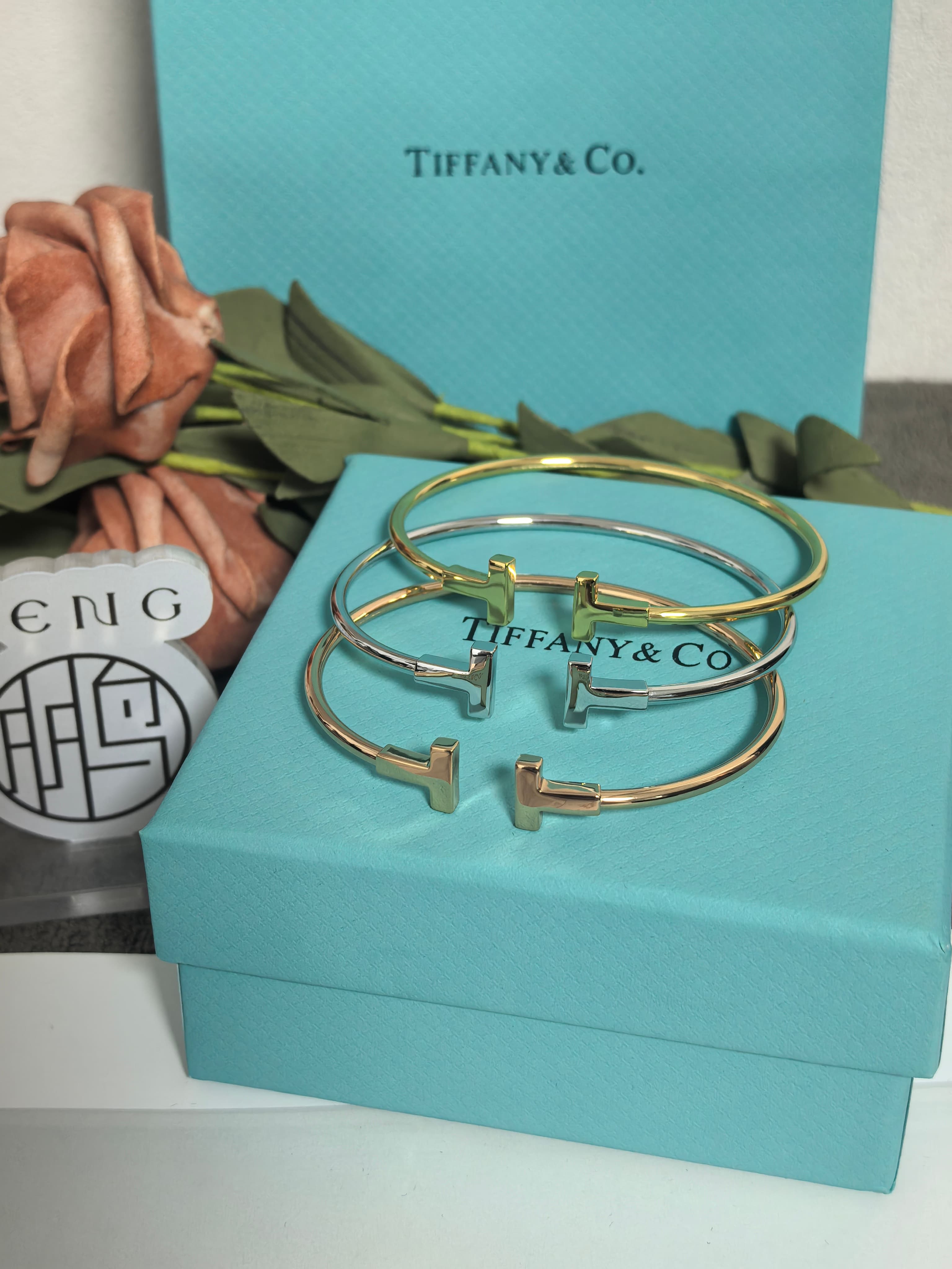 티파니 스무스 더블 T 뱅글 상세 이미지 5
